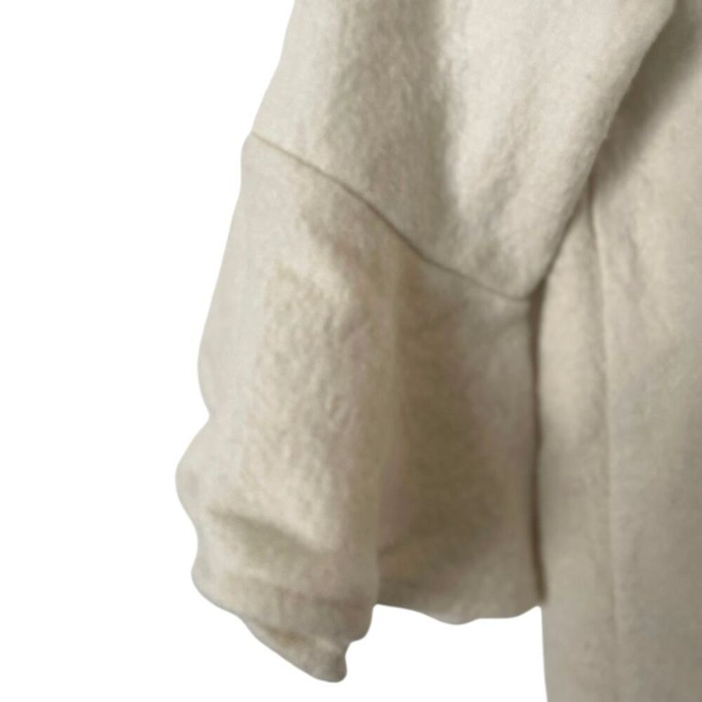 Banana Republic Cream Ivory‎ Wool Blend Off The Shoulder Top XS - Picture 3 of 7
